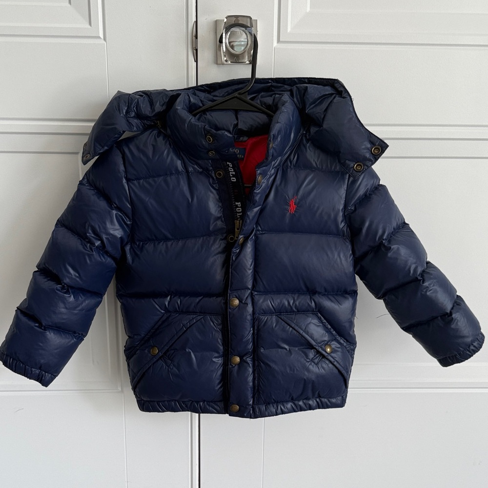 Polo by Ralph Lauren Blue Down Puffer Jacket